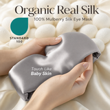 Adjustable Mulberry Silk Sleep Mask