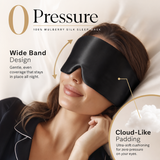 Adjustable Mulberry Silk Sleep Mask