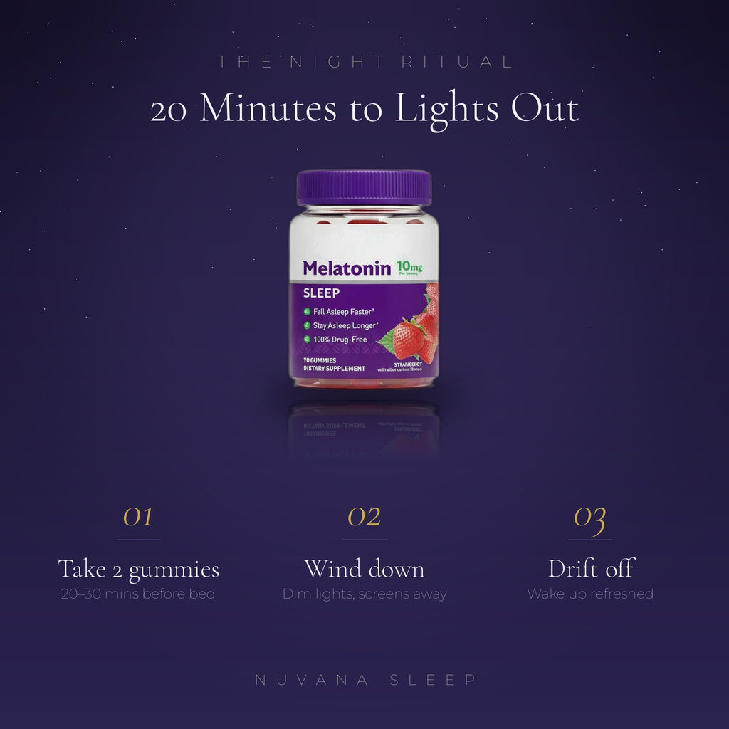 Melatonin 10mg Sleep Gummies 90 Pack